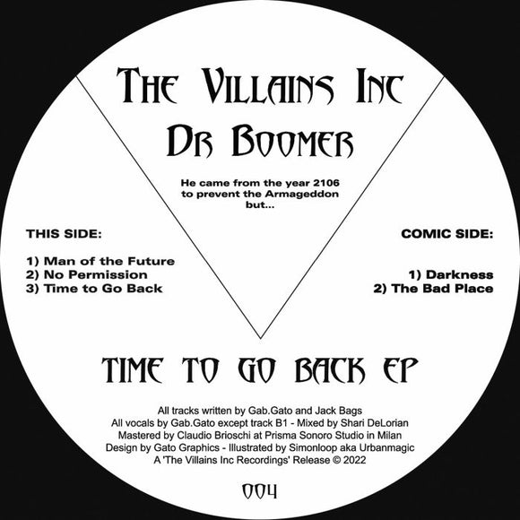 Dr Boomer - Time To Go Back EP