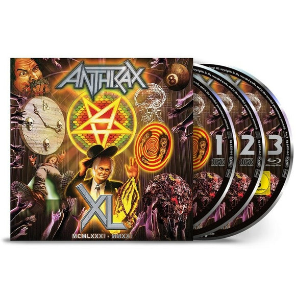 Anthrax - XL (Digipak) [Limited Edition 2CD/Blu-Ray Digipack]