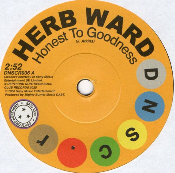 HERB WARD & BOB BRADY & THE CON CHORDS - Honest To Goodness / Everybody's Goin' To The Love-In