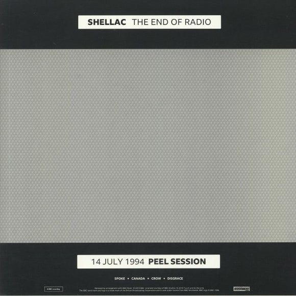 SHELLAC - THE END OF RADIO [2LP/CD]
