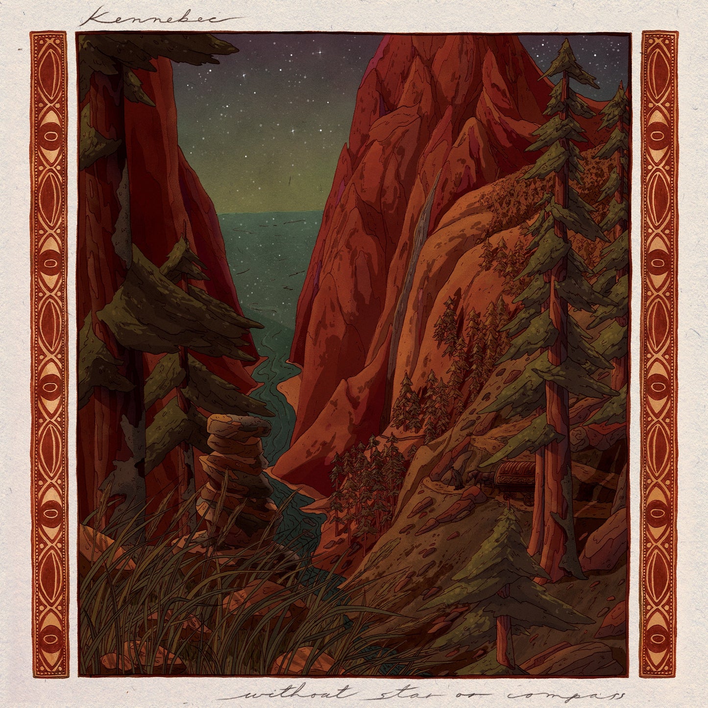 Kennebec - Without Star or Compass [Burgundy Vinyl]