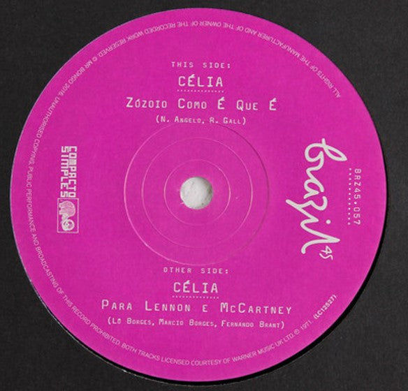 CELIA - ZOZOI / PARA LENNON E MCCARTNEY
