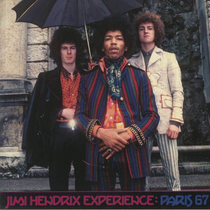 Jimi Hendrix Experience - Paris 67 (1LP BLUE BLACK MARBLED BF21)