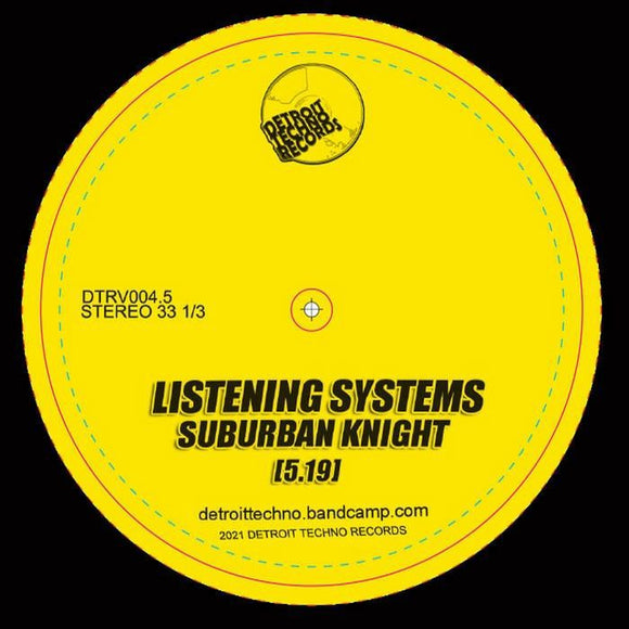 SUBURBAN KNIGHT - Listening Systems/Derotic City (Suburban Knight mix)