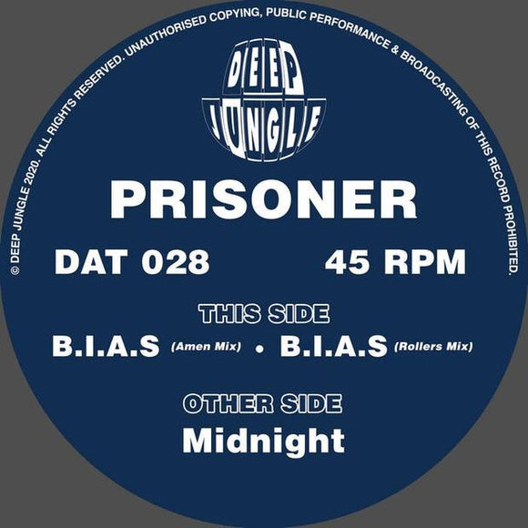 Prisoner - Midnight / B.I.A.S Amen Mix  (Incl. B.I.A.S Rollers Mix)