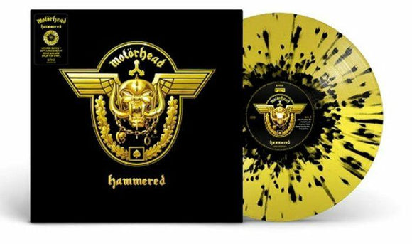 Motörhead - Hammered (20th Anniversary) [Gold & Black Splatter Vinyl]