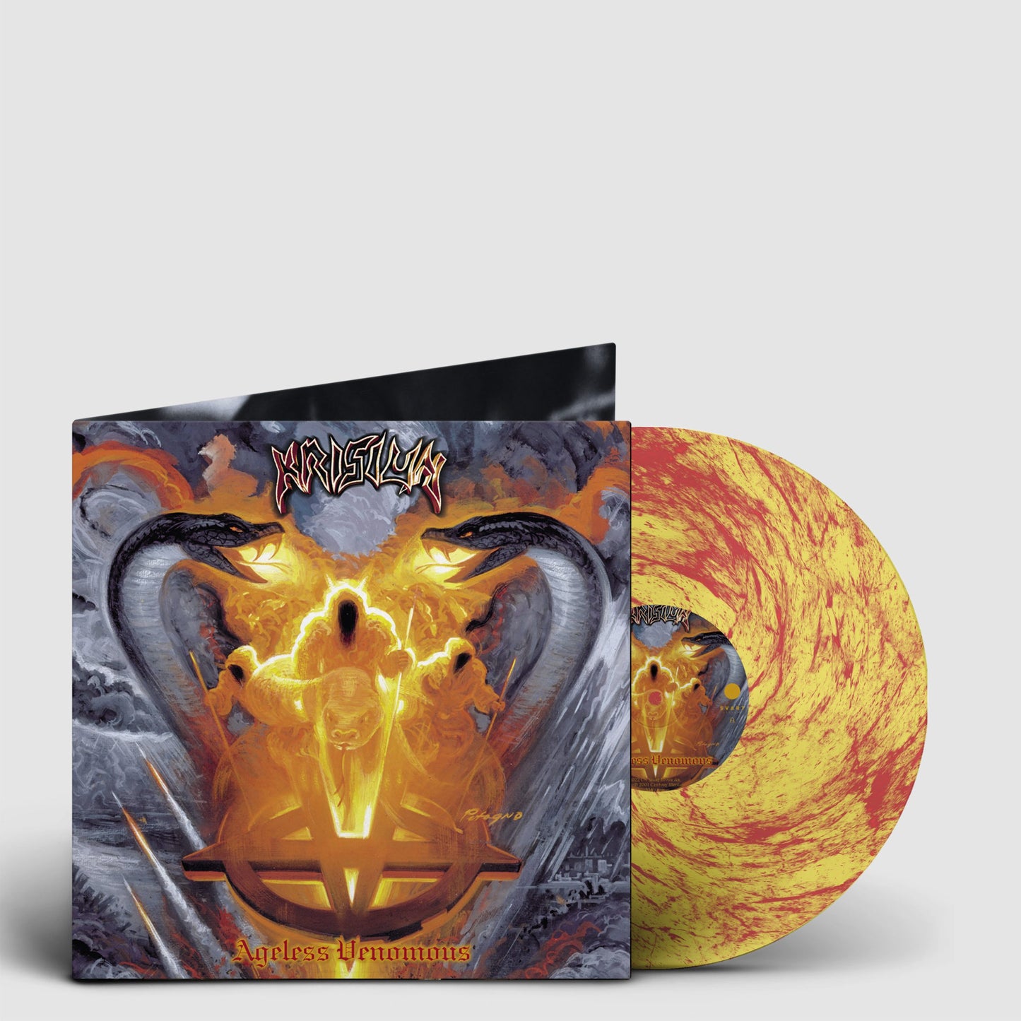 Krisiun - Ageless Venomous [Yellow and Red Marbled Vinyl]