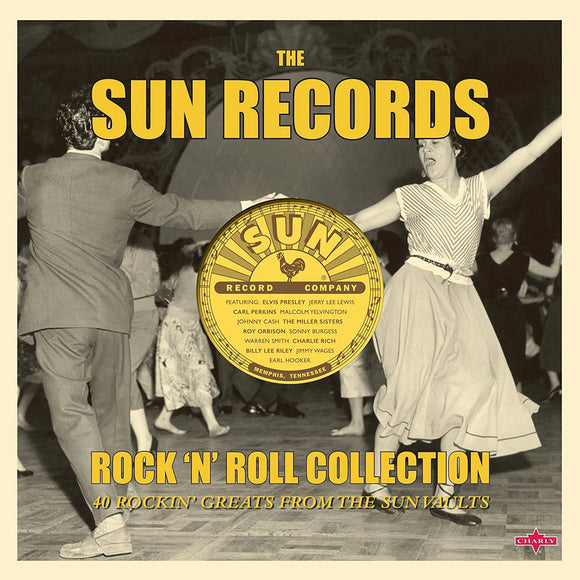 Various Artists - SUN RECORDS - ROCK 'N' ROLL COLLECTION (2LP) Ltd Orange vinyl