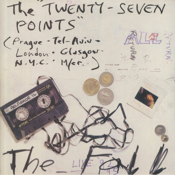 THE FALL - The Twenty Seven Points: Live 92-95 [2LP Clear Vinyl]