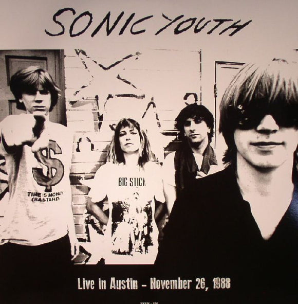 SONIC YOUTH - Live In Austin - November 26 1988 (Orange Vinyl)