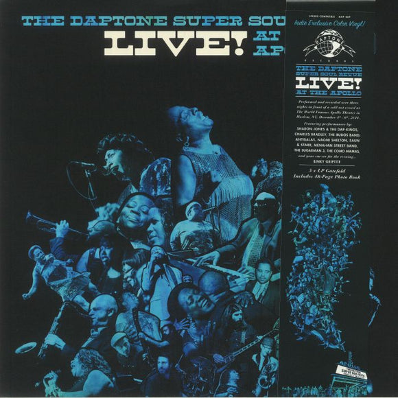VARIOUS ARTISTS - DAPTONE SUPER SOUL REVUE LIVE [3LP Translucent Tie-Dye Teal Vinyl]