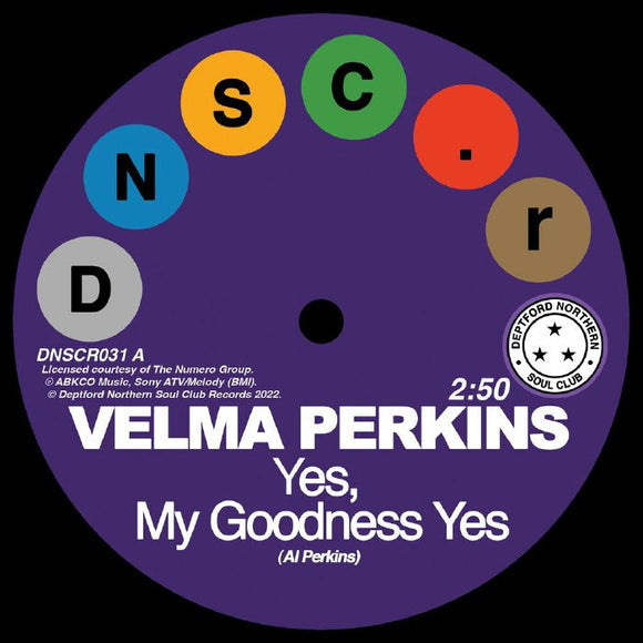Velma Perkins & Johnson, Hawkins, Tatum & Durr - Yes, My Goodness Yes/You Can't Blame Me