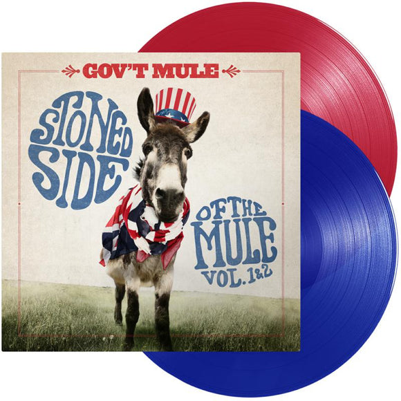 Gov't Mule - Stoned Side Of The Mule [2LP BLUE & RED VINYL]