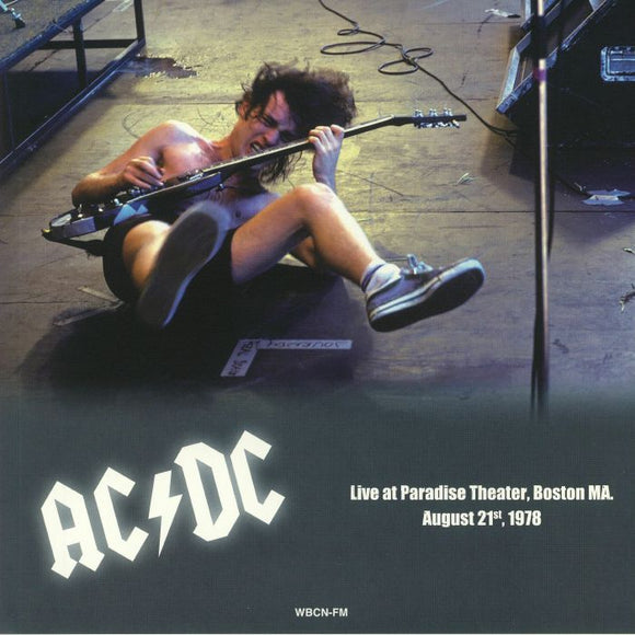 AC/DC - Paradise Theater Boston Ma August 21st 1978 (Blue Vinyl)