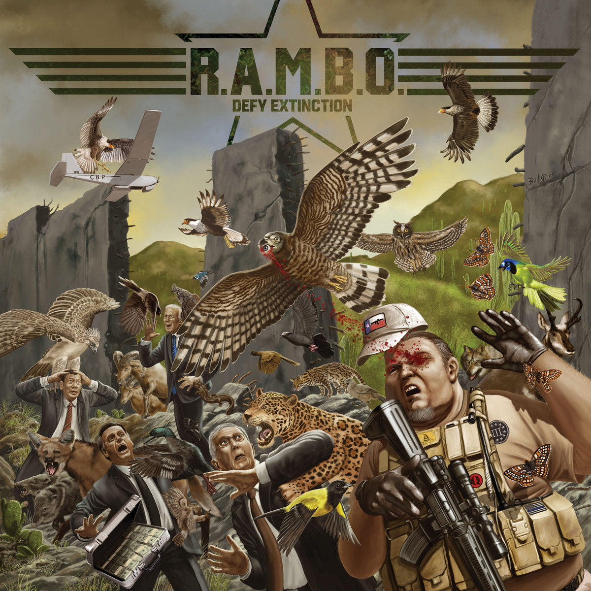 R.A.M.B.O. - Defy Extinction [CD]