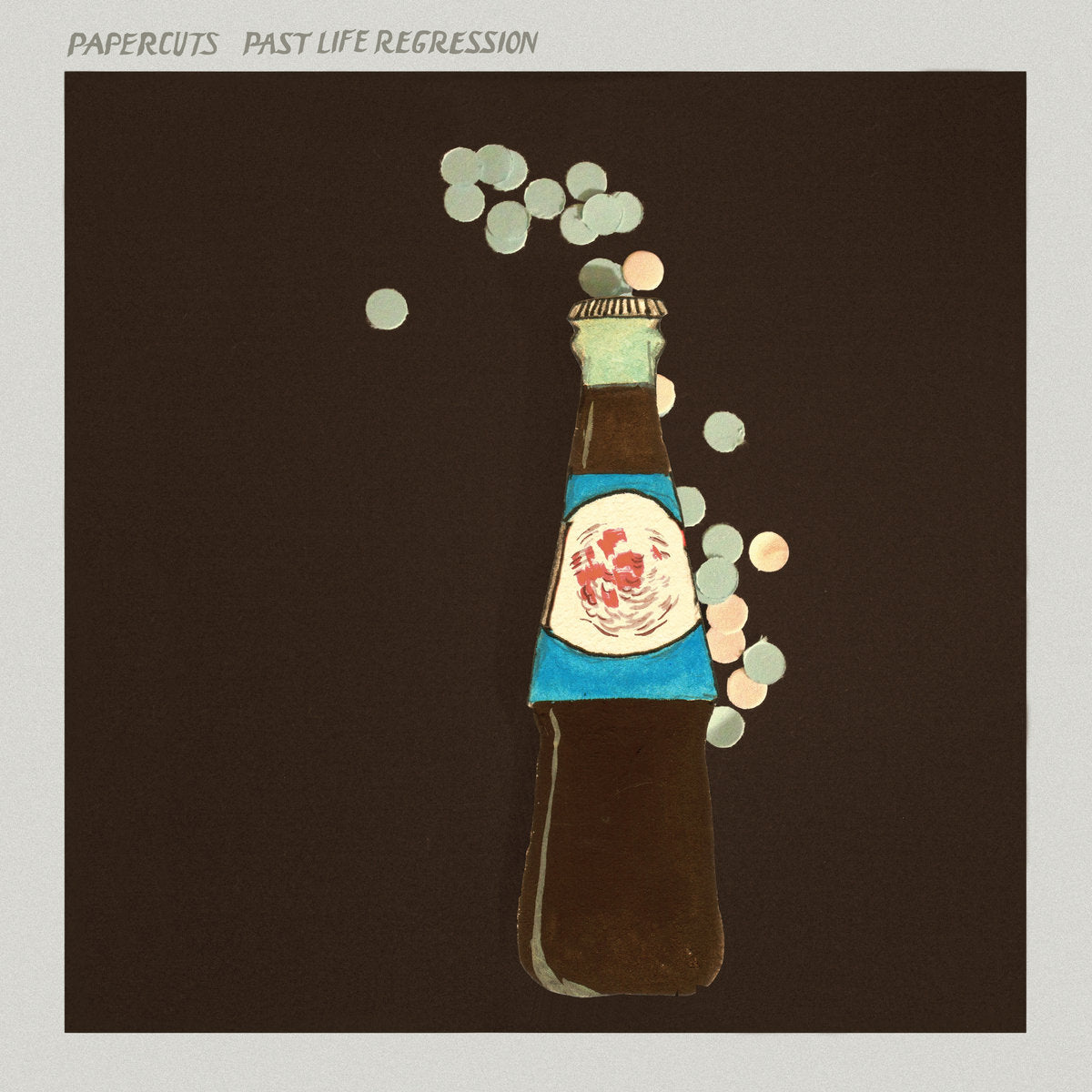 Papercuts - Past Life Regression [Grey Vinyl / Blue Splatter]