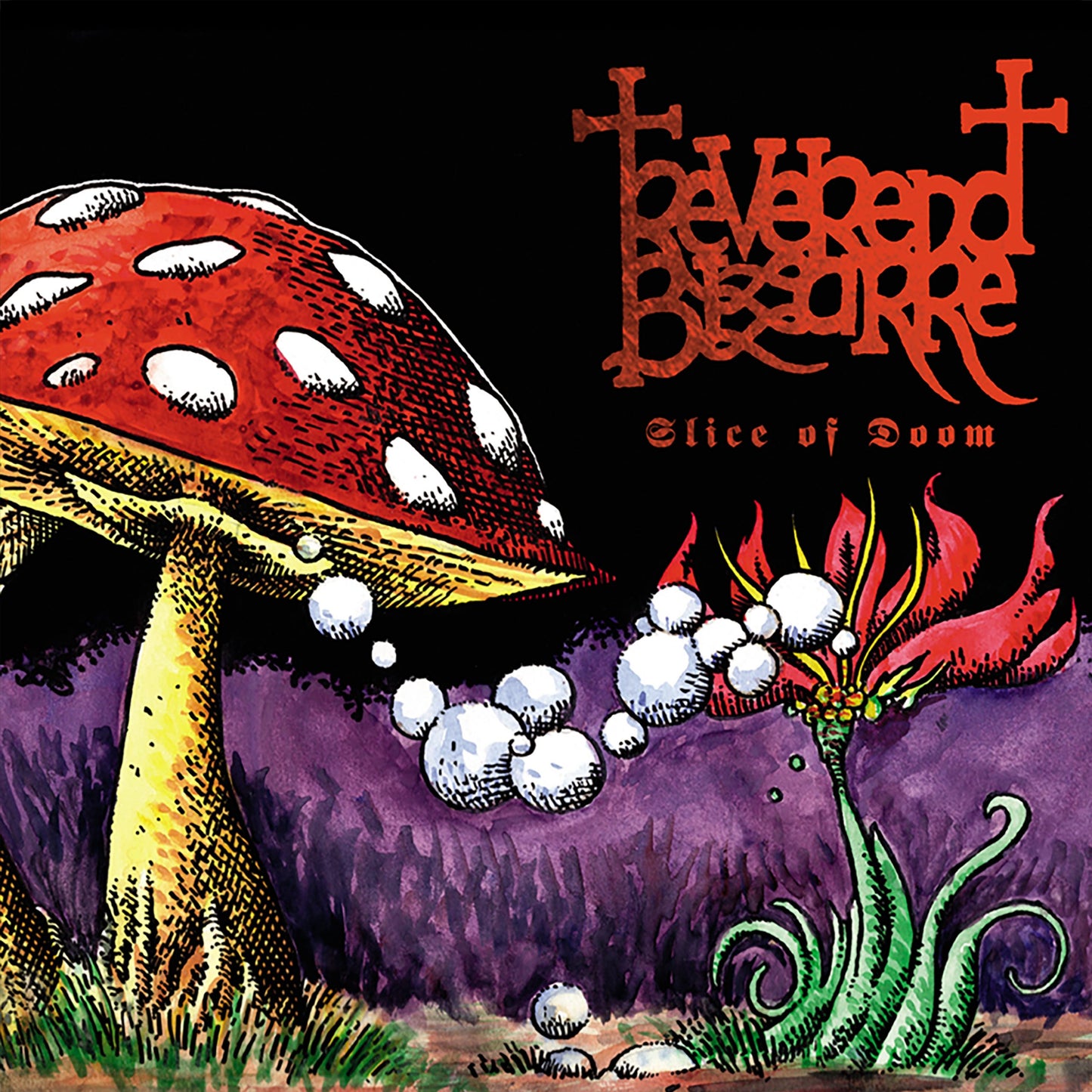 Reverend Bizarre - Slice of Doom [4LP/1DVD box set - Limited Red Vinyl]