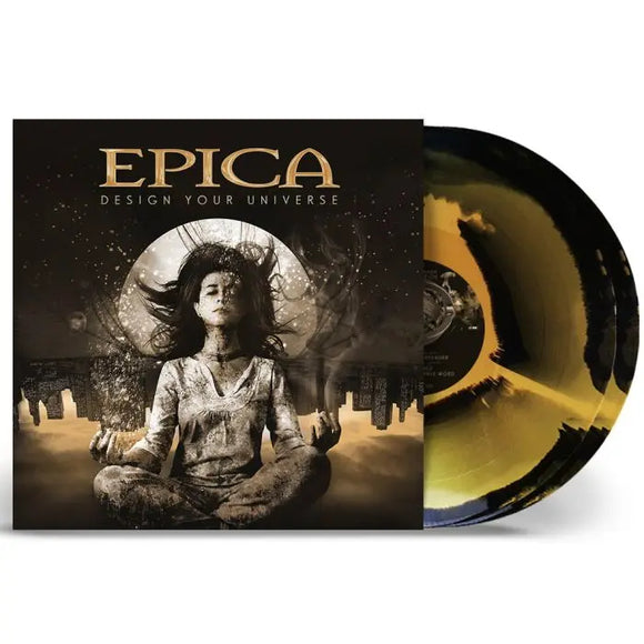 Epica - Design Your Universe Gold Edition (Gold/Black Inkspot vinyl in gatefold)
