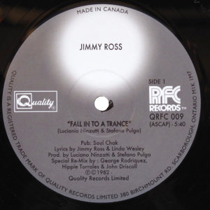 JIMMY ROSS - FALL INTO A TRANCE