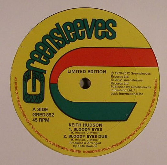 KEITH HUDSON - BLOODY EYES