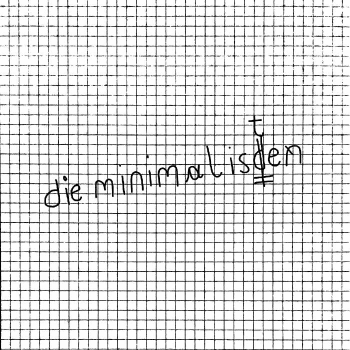 DIE MINIMALISTEN - DIE MINIMALISTEN EP