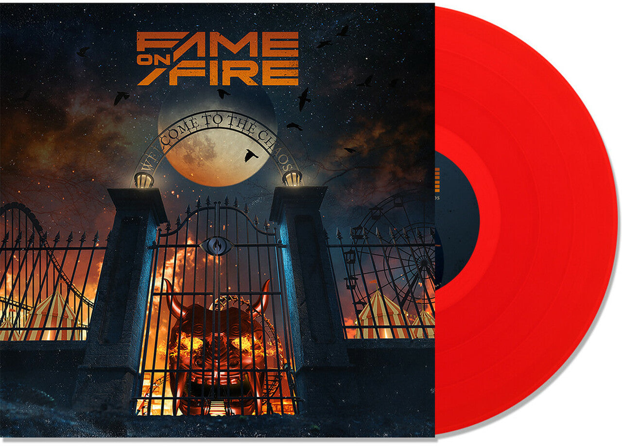 Fame On Fire - Welcome To The Chaos [Red coloured vinyl]