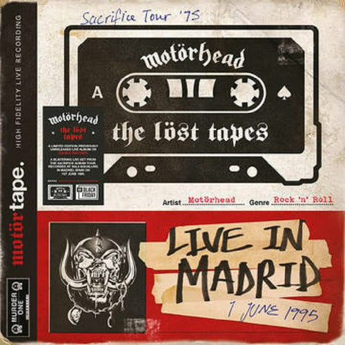Motorhead - The Lost Tapes: Vol. 1 (Red Colour Vinyl) (RSD Black Friday)