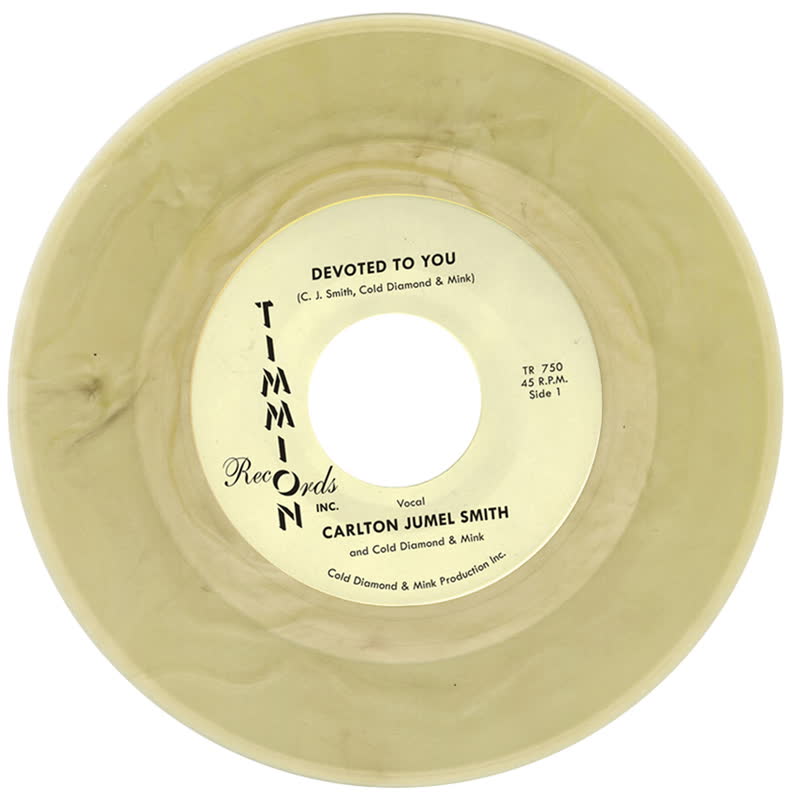 Carlton Jumel Smith & Cold Diamond & Mink - Devoted To You [Clear gold vinyl]