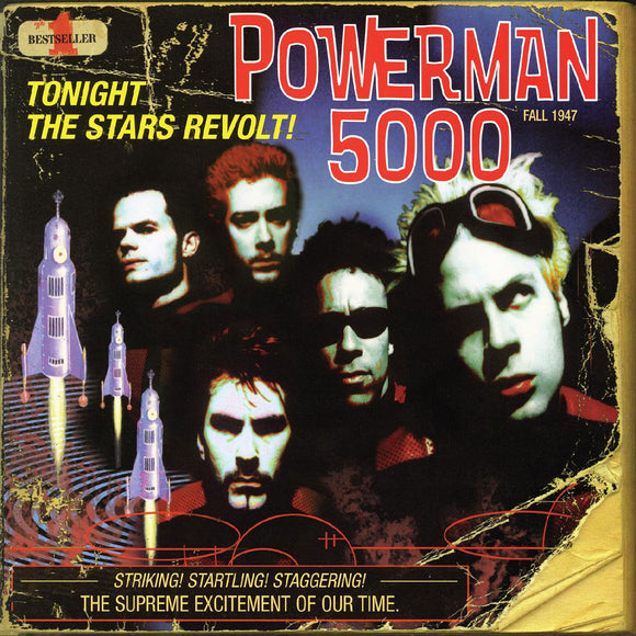 Powerman 5000 - Tonight The Stars Revolt (Coke Clear with Bright Yellow Streaks Vinyl Edition)
