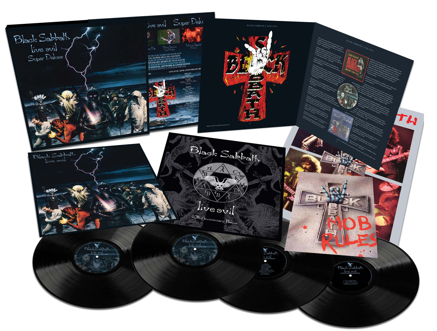 Black Sabbath - Live Evil (Remastered) [Super Deluxe Boxset 4LP]