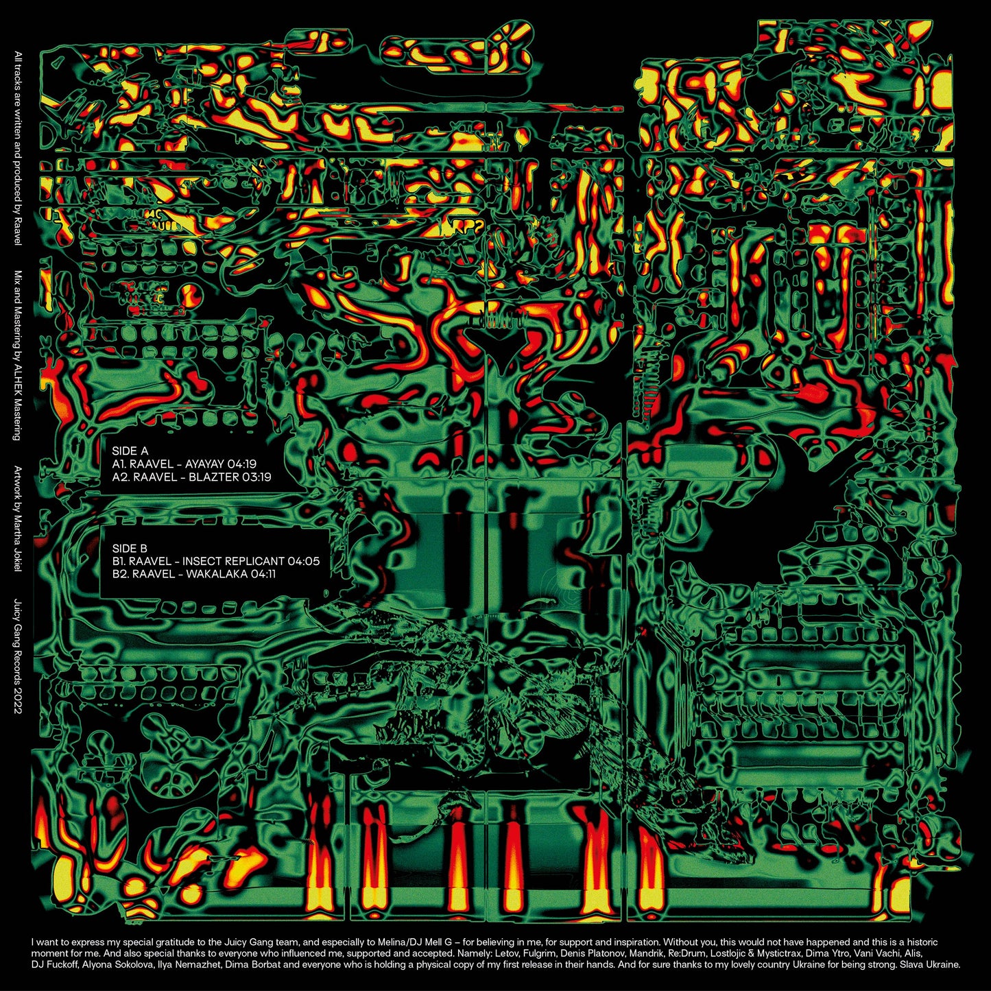 RAAVEL - INSECT REPLICANT