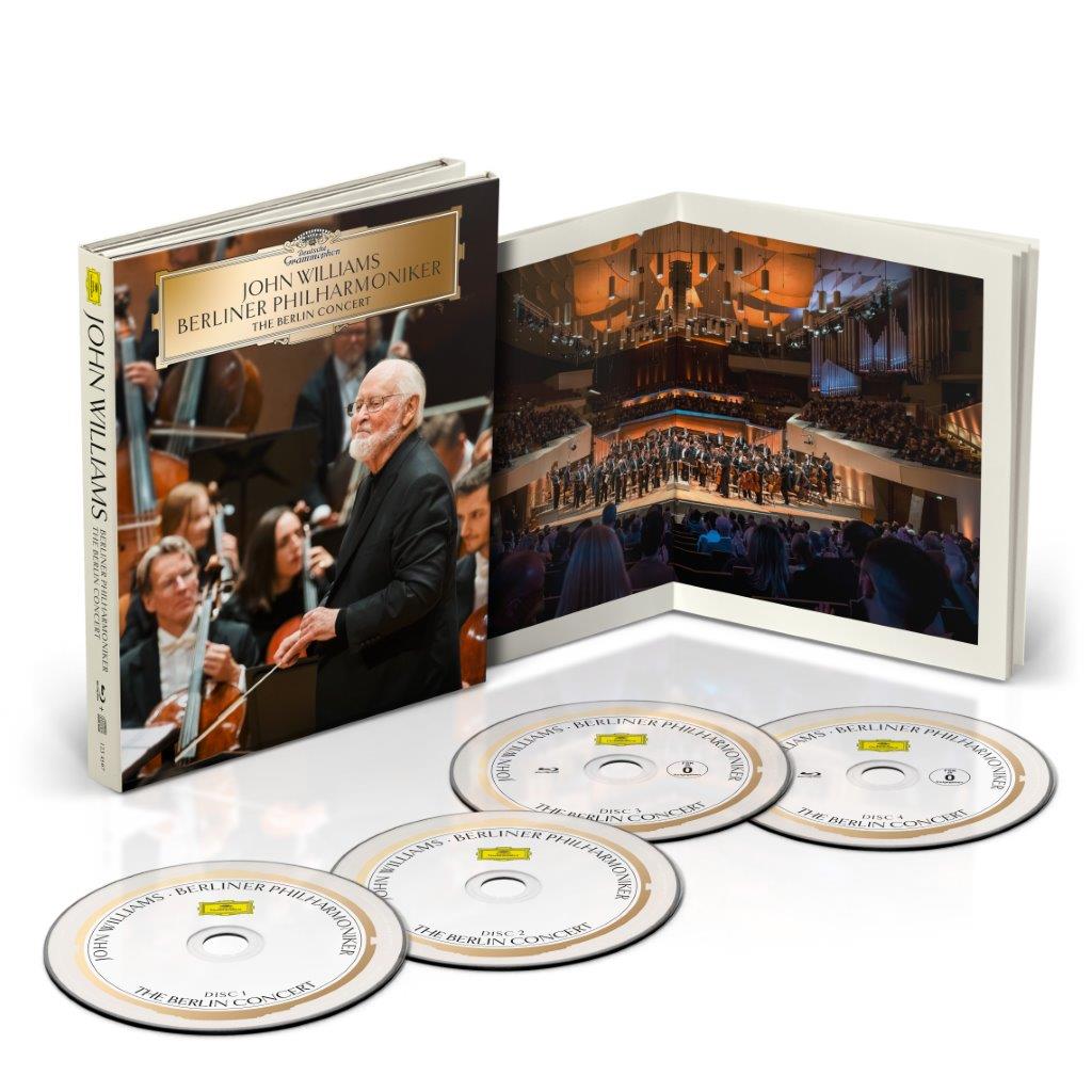 JOHN WILLIAMS X BERLINER PHILHARMONIKER – John Williams: The Berlin Concert [2CD+2BLU-RAY]