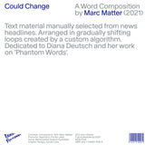 Marc Matter - Could Change
