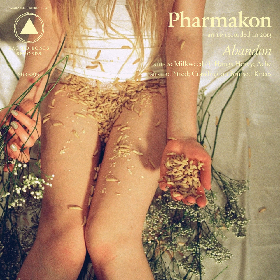 Pharmakon - Abandon [Black, White and Orange Starburst LP]