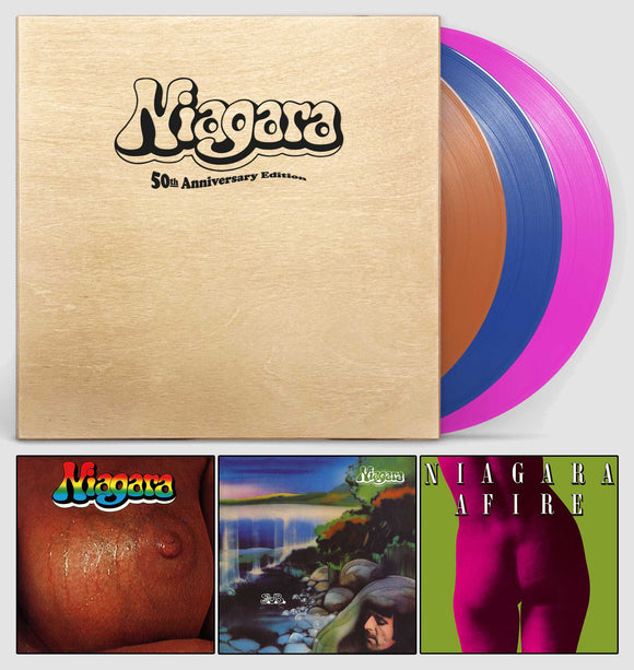 Niagara - 50th Anniversary Edition Boxset [3 LPs coloured vinyl in wooden Box]