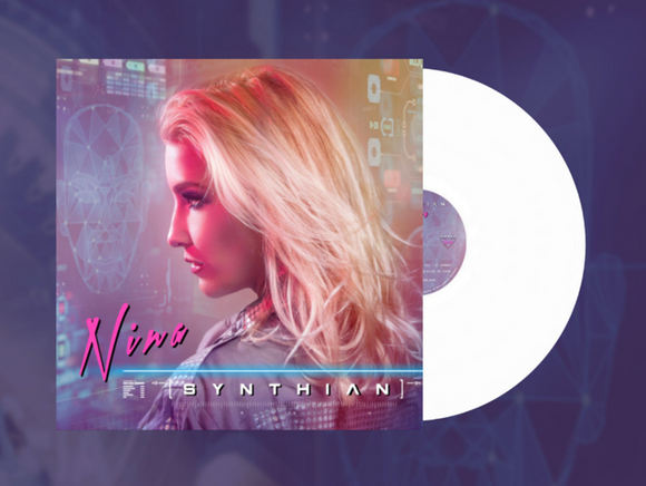 NINA feat. LAU - Synthian [Frosted Clear with Magenta Neon Vinyl]