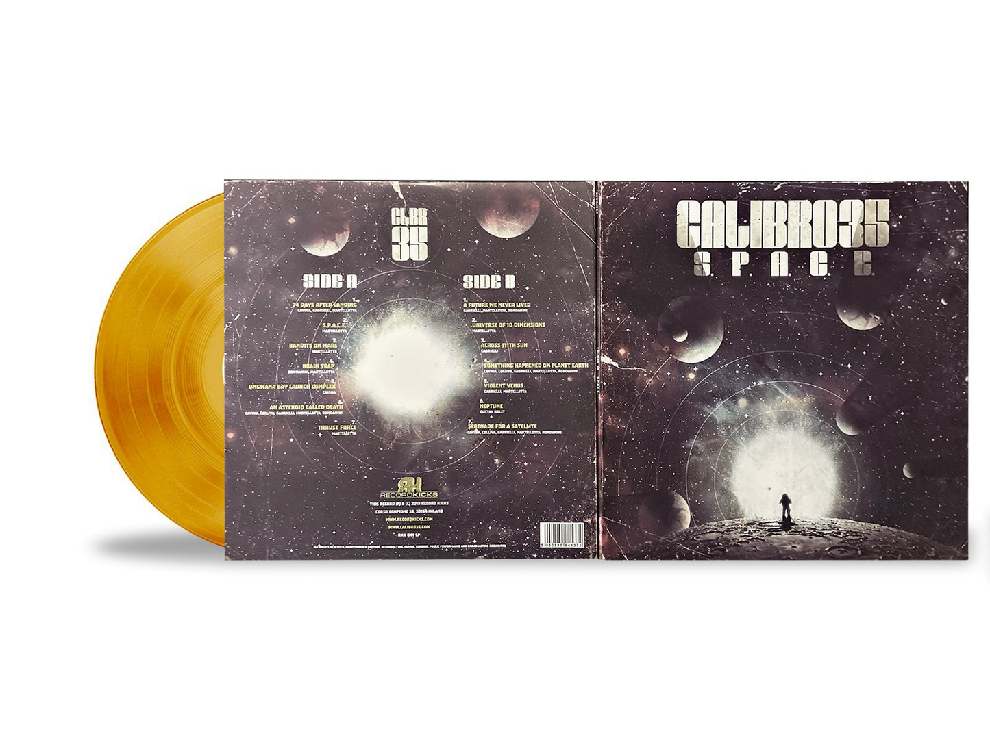 Calibro 35 - S.P.A.C.E. (Crystal Orange Ltd Edition)