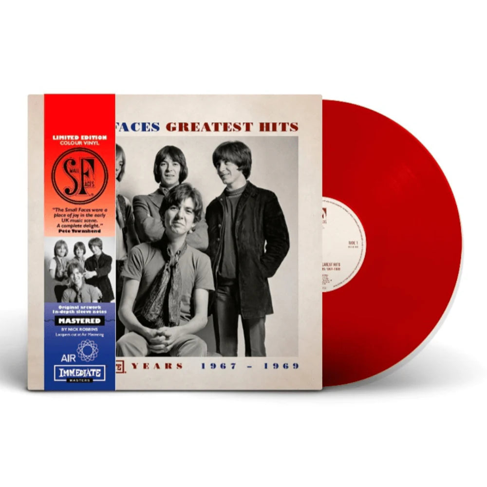 Small Faces - Greatest Hits-The Immediate Years 1967-1969 [Trans red vinyl]