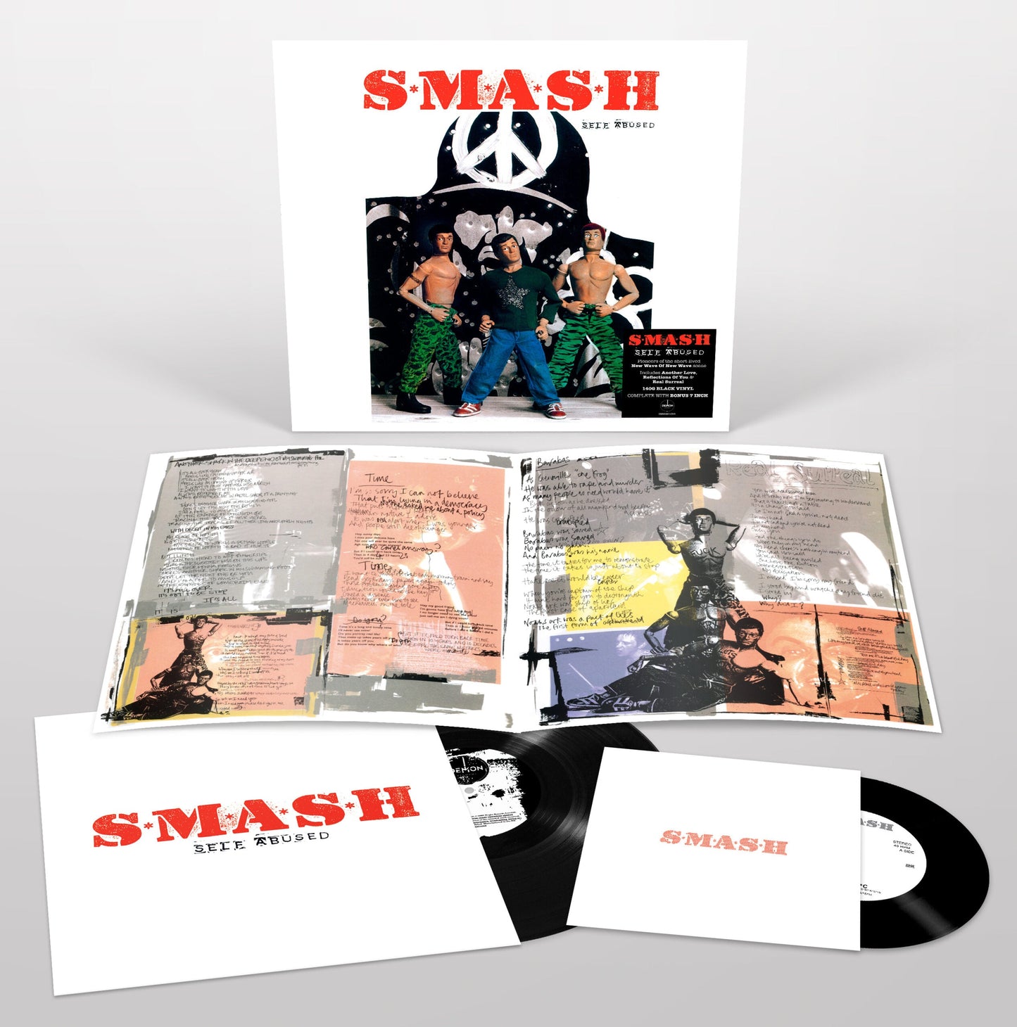 S*M*A*S*H - Self Abused (140g Black Vinyl)