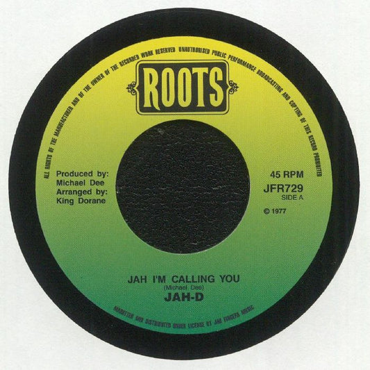 Jah-D - Jah I'm Calling You