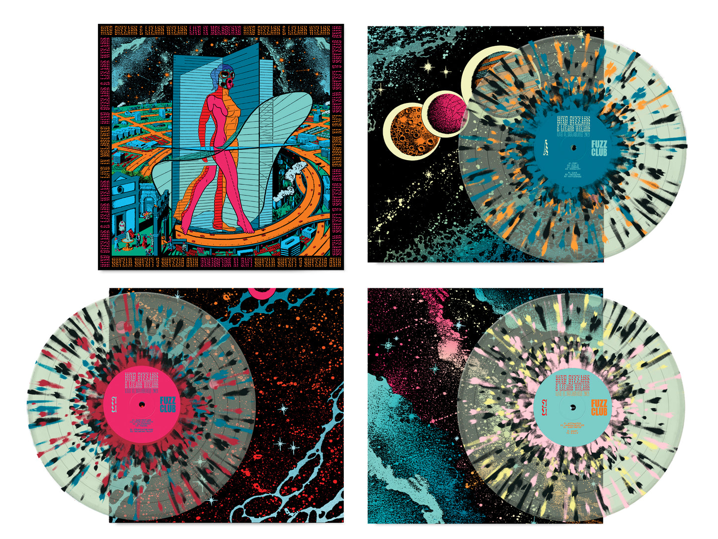 King Gizzard & The Lizard Wizard - Live In Melbourne '21 (Fuzz Club Official Bootleg) [Hand Numbered Triple Box Set - Coke Bottle Green Vinyl]