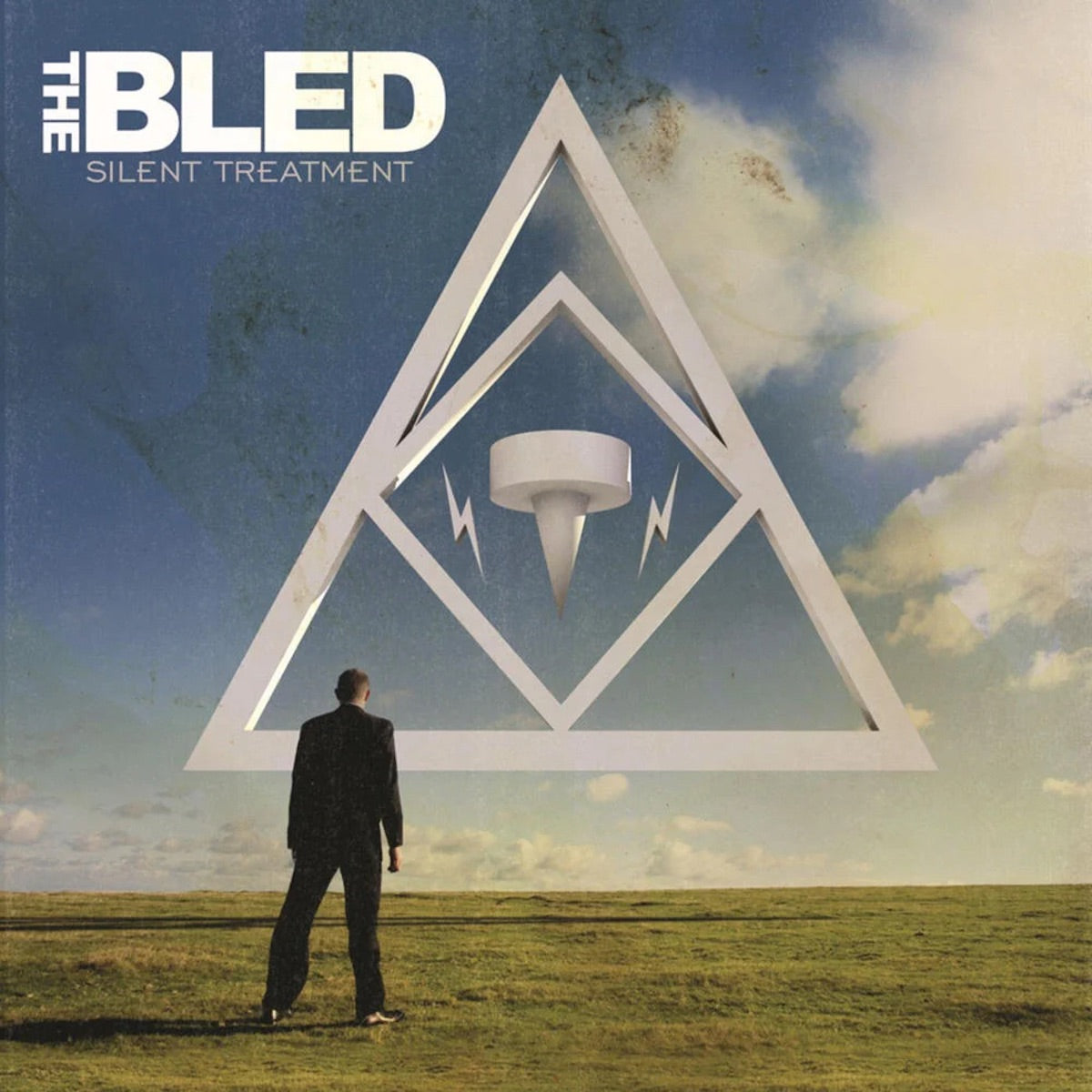 The Bled  - Silent Treatment [Black w/ Solid Blue Splatter]