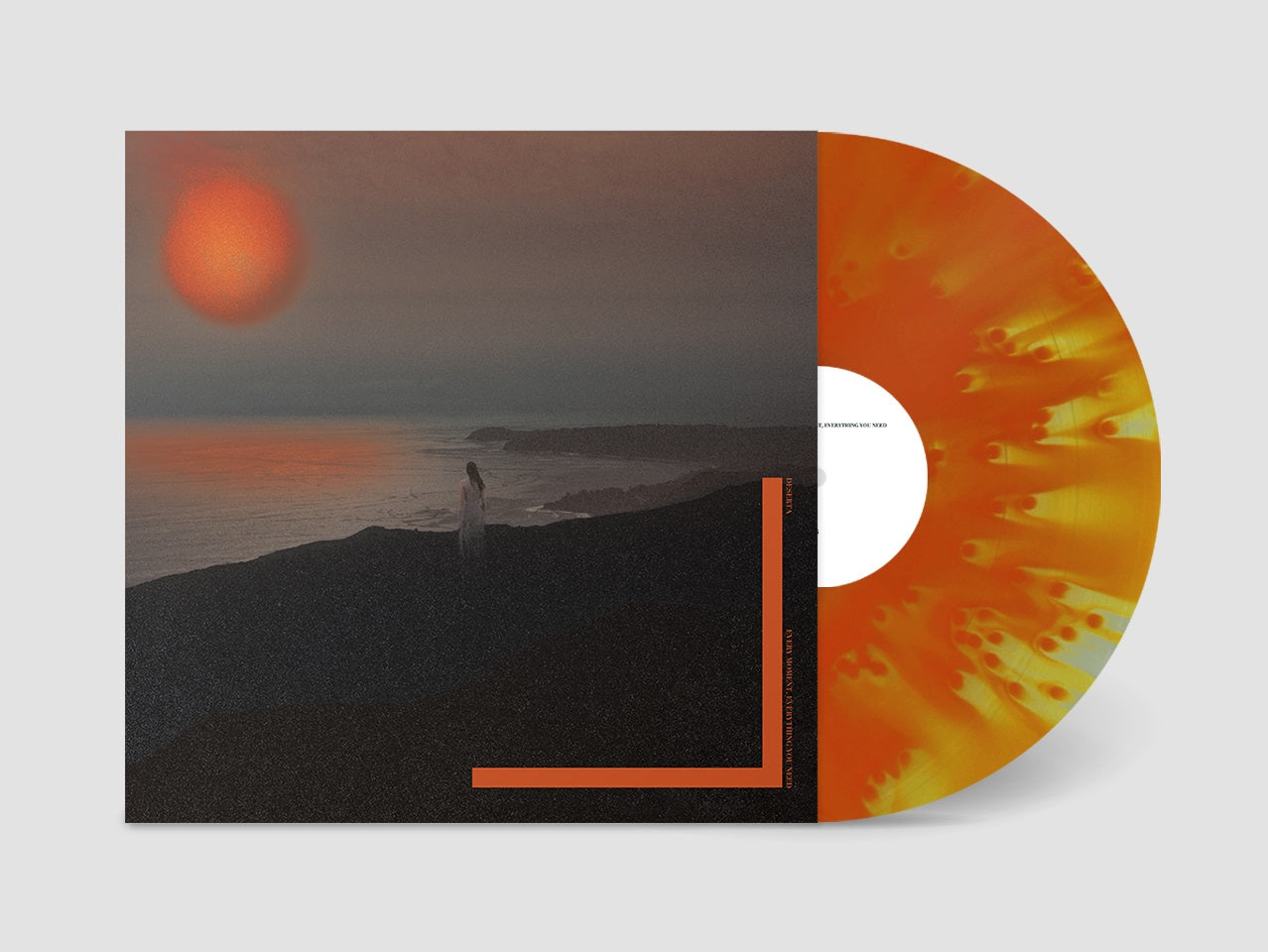 Deserta - Every moment, Everything you need [Galaxy Orange Vinyl]