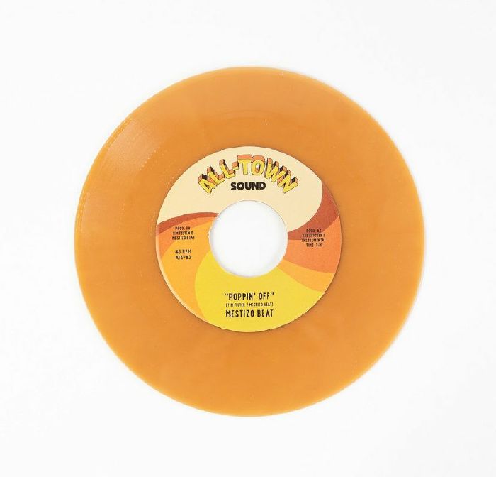 Mestizo Beat - Poppin' Off [7" Tan Vinyl]