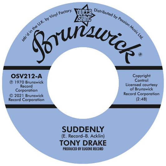 TONY DRAKE – Suddenly / GENE CHANDLER – My Baby’s Gone