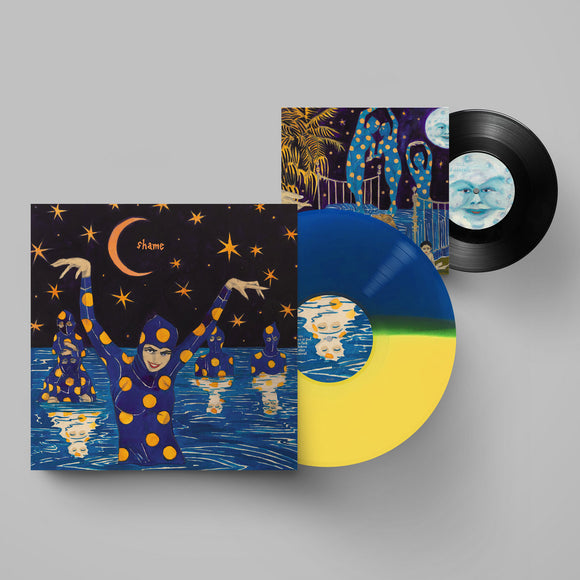 Shame - Food For Worms (UK Indie Exclusive) [Blue & Yellow LP + Black 7