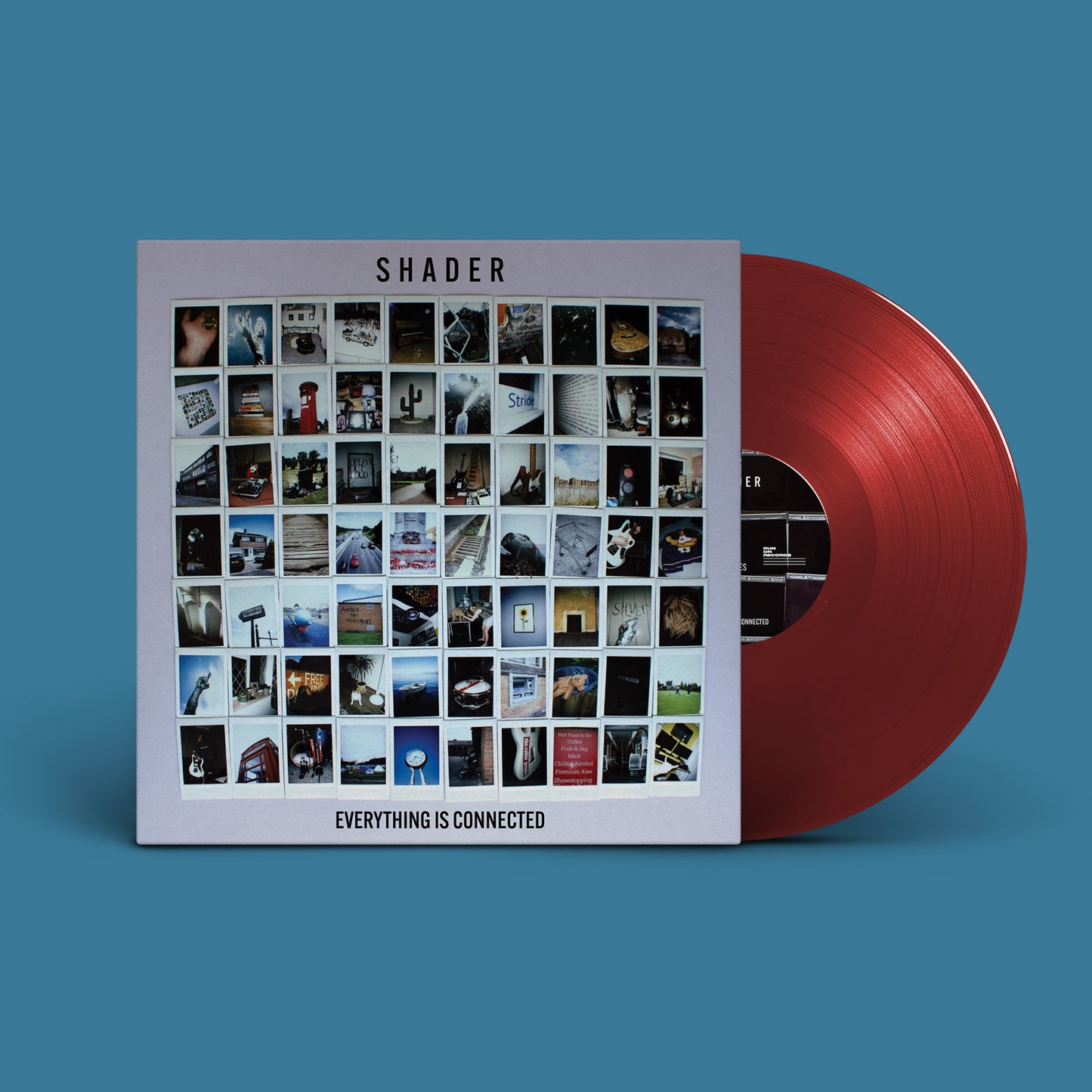 Shader - Everything Is Connected [Berry Colour Vinyl]