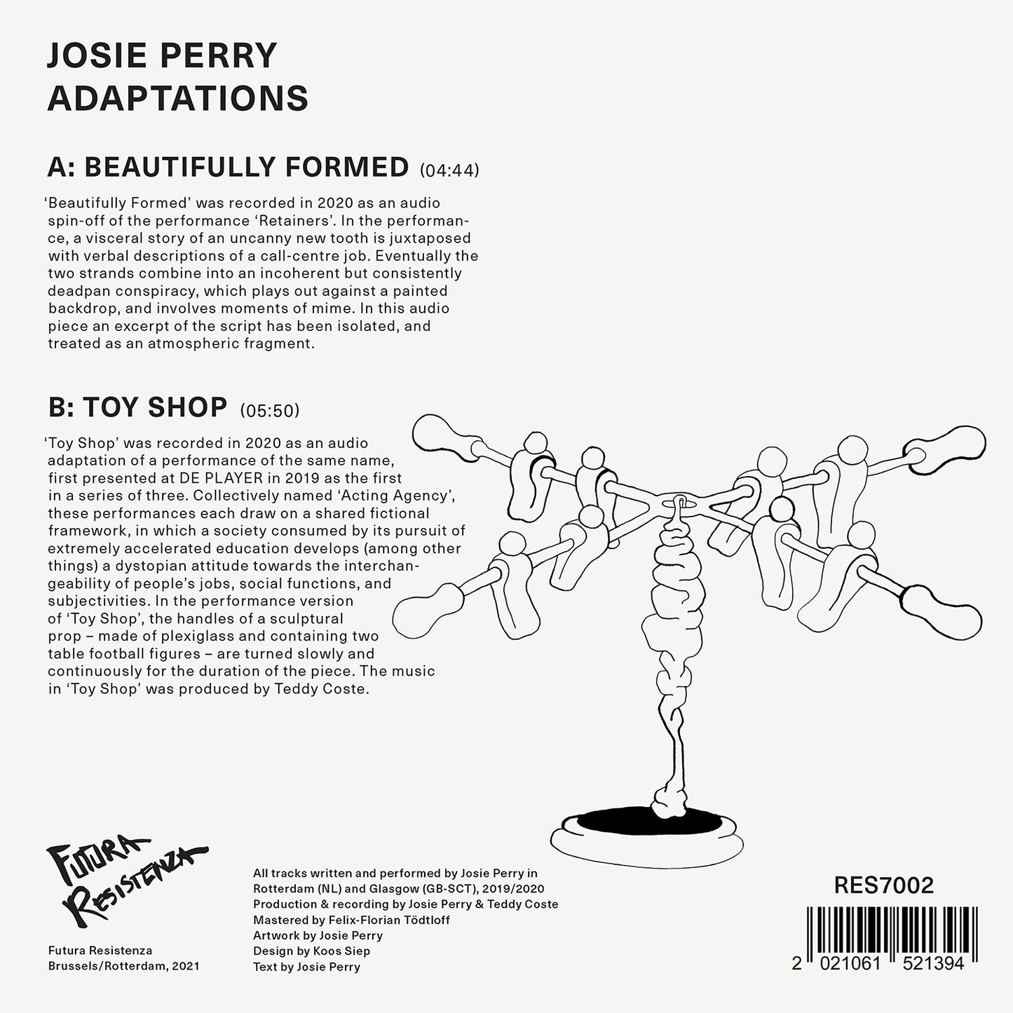 Josie Perry - Adaptations