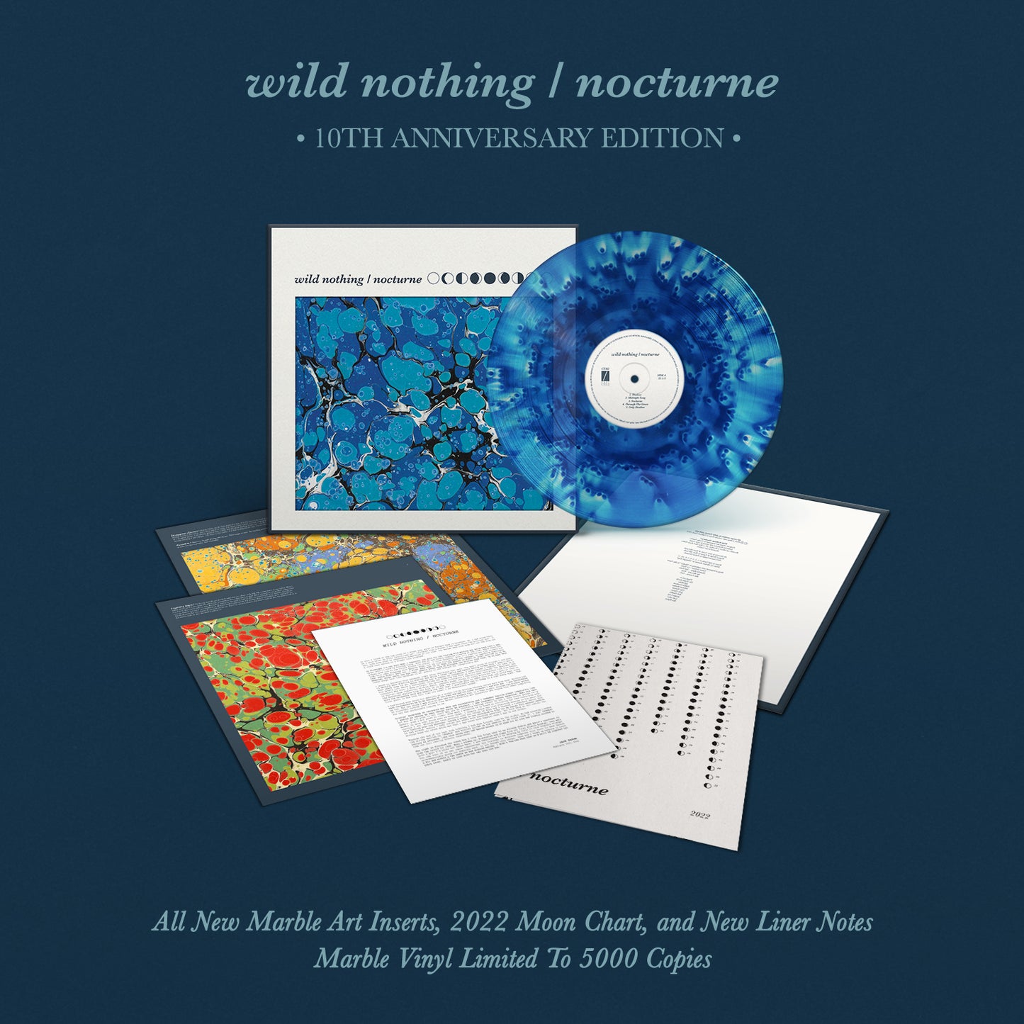 Wild Nothing - Nocturne (10th Anniversary) [Blue Marble coloured vinyl]