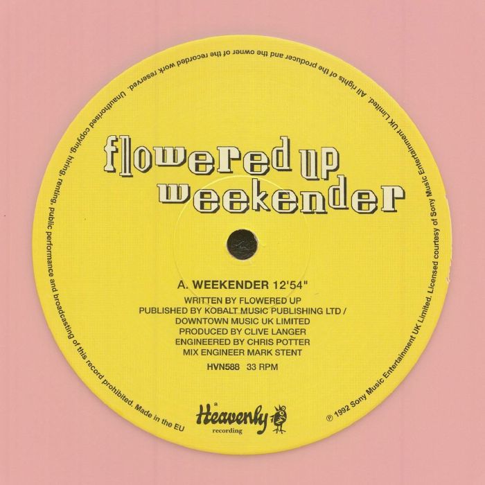 Flowered Up - Weekender (1LP/Pink)